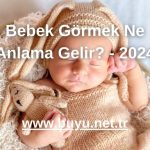 Bebek Görmek Ne Anlama Gelir? - 2024